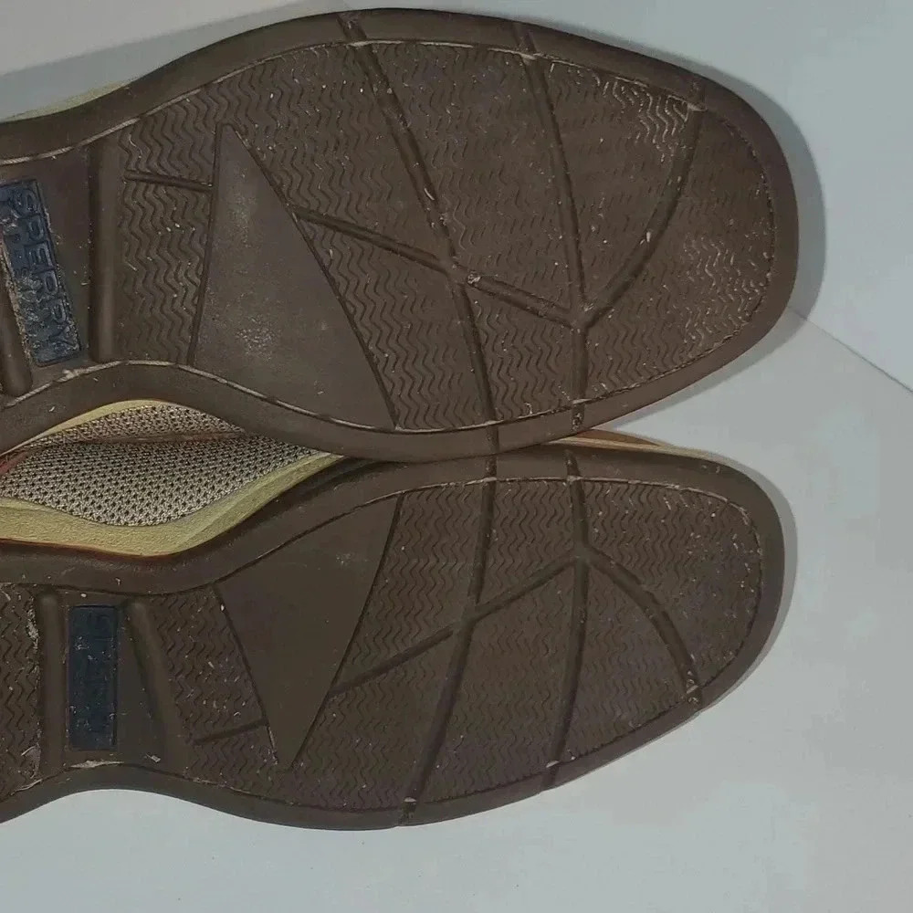 Sperry Intrepid 2 Eye Boat Shoe Moc Silhouette Dark Tan Sz 11.5 M Mens - Picture 10 of 12